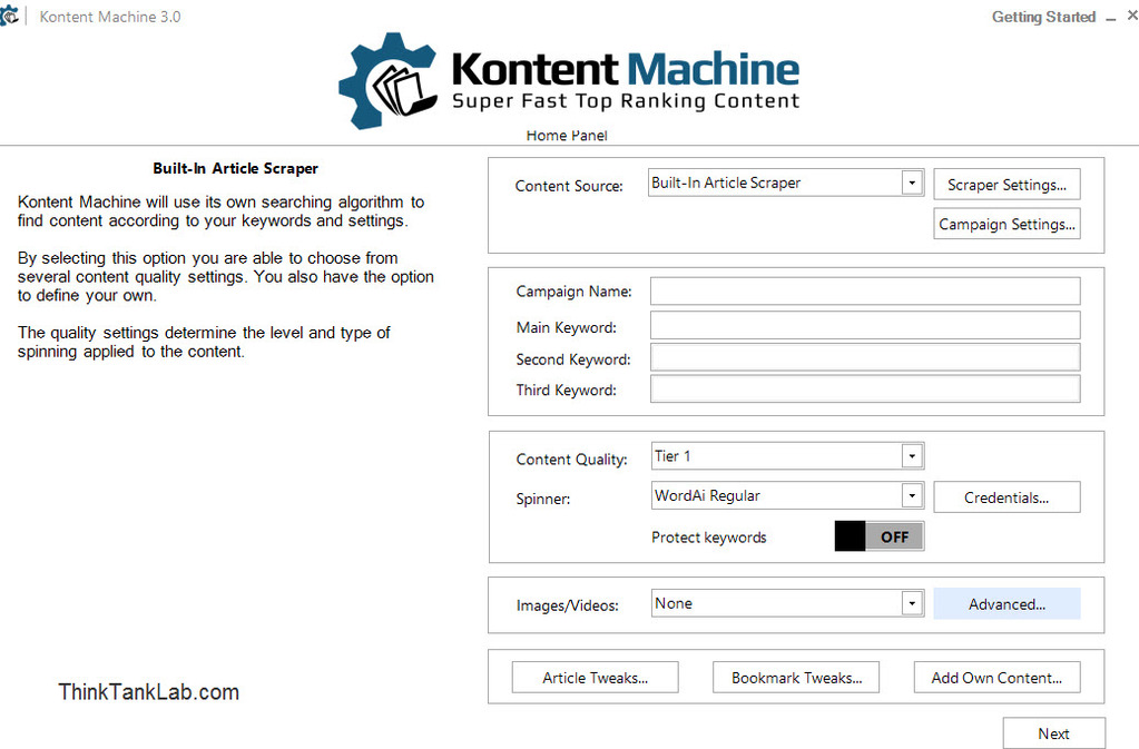 Kontent Machine Campaign Overview
