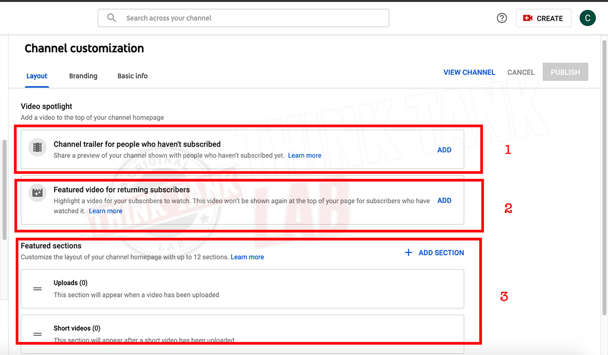 How to Set up and Customize Your  Channel